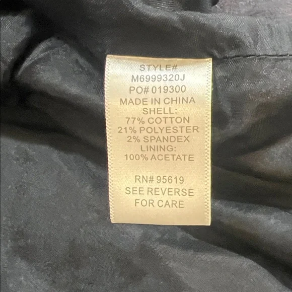 JohnPaulRichard Black Ruffled Blazer - Picture 8 of 9